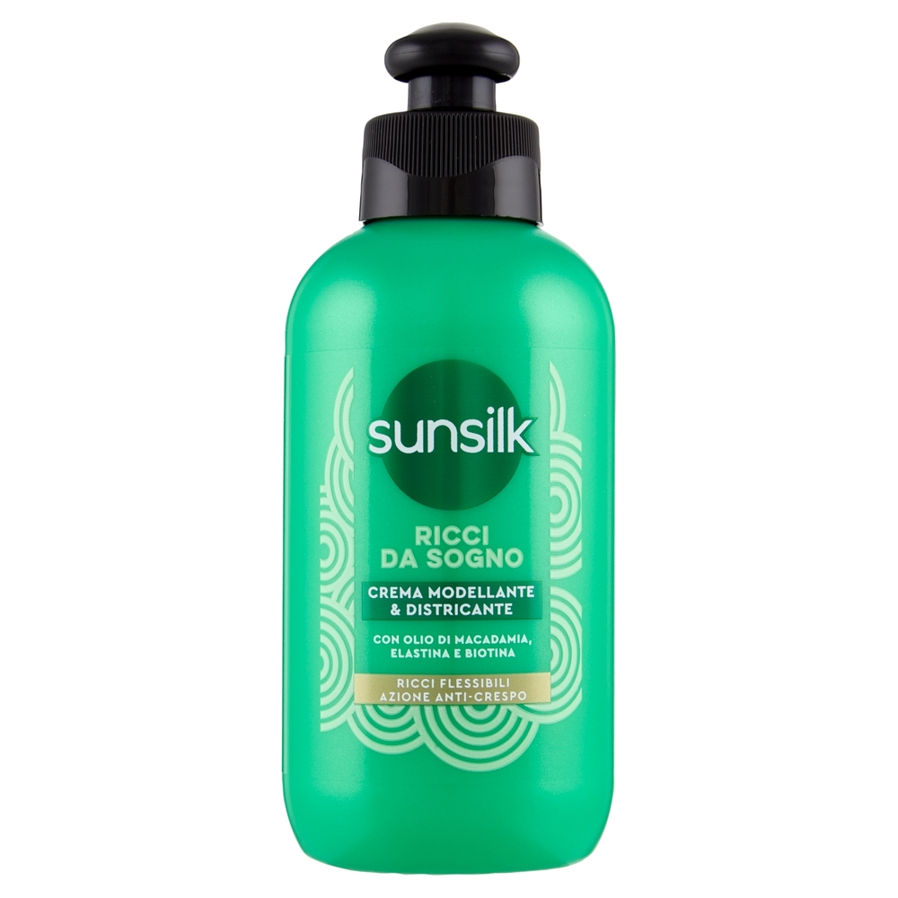sunsilk Ricci da Sogno Crema Districante per Capelli Ricci, Definiti ed Elastici 200 mL